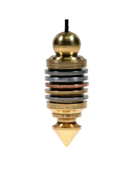 Pendule avec sept types de métal