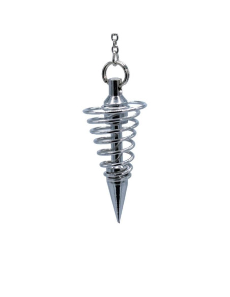 Pendule en laiton chromé