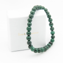 MALACHITE FONCEE 6MM AA