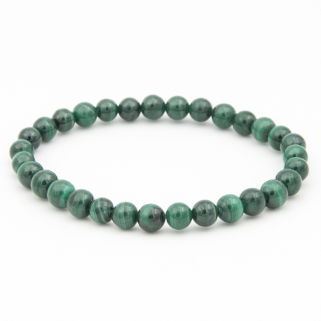 MALACHITE FONCEE 6MM AA