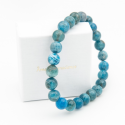APATITE BLEUE 8MM A+