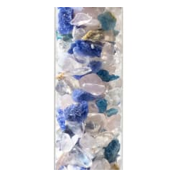 Bâton de minéraux : 5ème Chakra 2