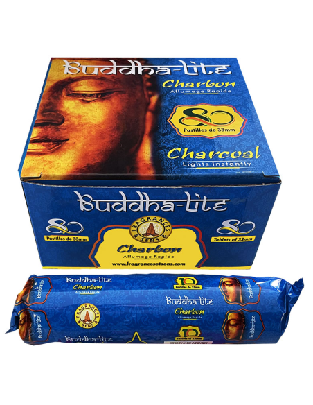 Charbon Fragrances & Sens Bouddha Lite Qualité Supérieure 33/80