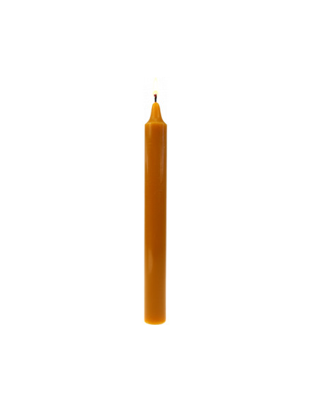 Bougie Teintée Masse 22cm - Brun clair
