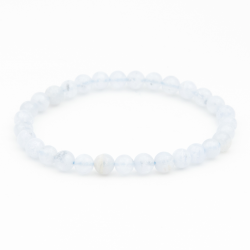 CALCEDOINE BLEUE 6MM NAMIBIE A 2