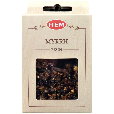 Encens résine HEM Myrrhe 30g