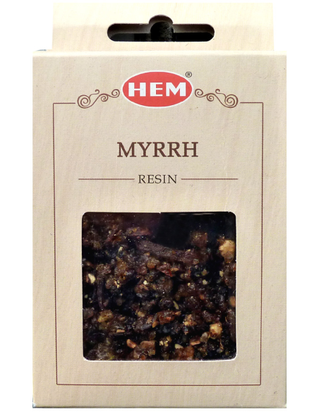 Encens résine HEM Myrrhe 30g