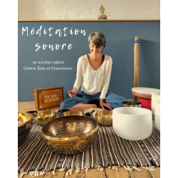 26/10 - 18H00 : MEDITATION SONORE