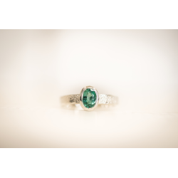 Bague émeraude 925