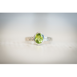 Bague Péridot 925
