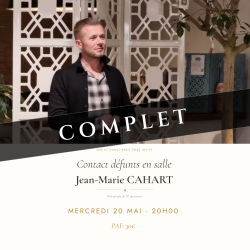 05/20 - 20h00: Contacts Défunts par Jean-Marie Cahart
