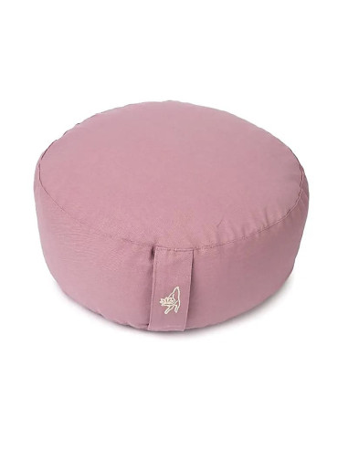 COUSSIN MEDITATION LILAS COTON BIO 33X17