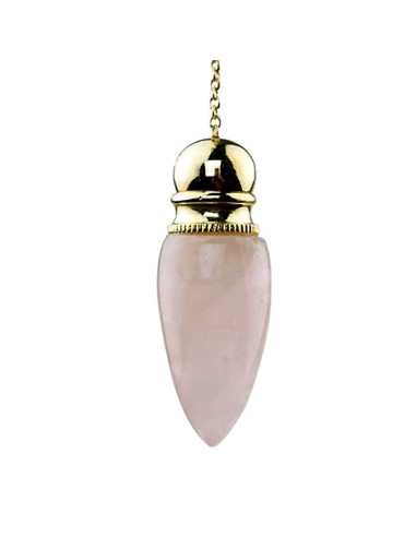 PENDULE QUARTZ ROSE PL LAITON