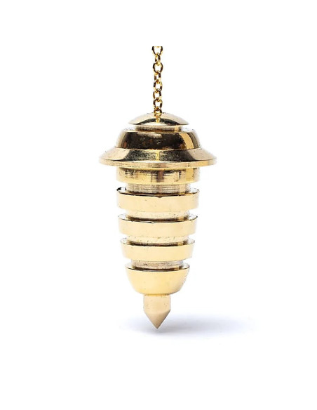 PENDULE LAITON CHROME
