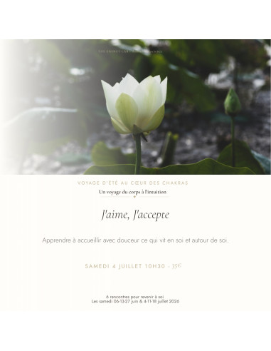 04 Juillet - 10h30 : J'aime, J'accepte