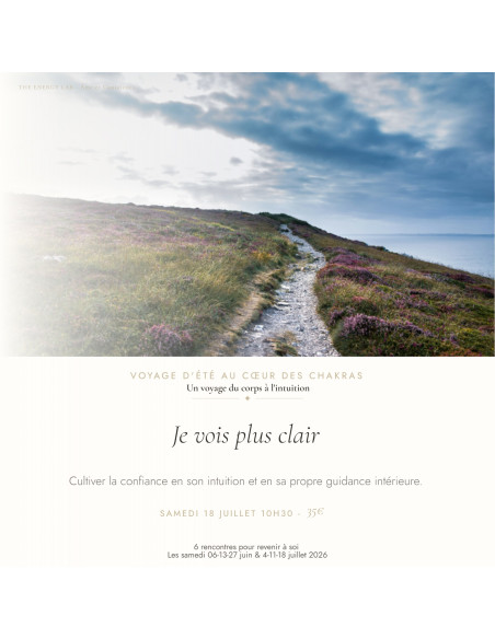 18 juillet - 10h30 : Je vois plus clair