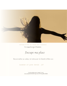 27 Juin - 10h30 : J'occupe ma place