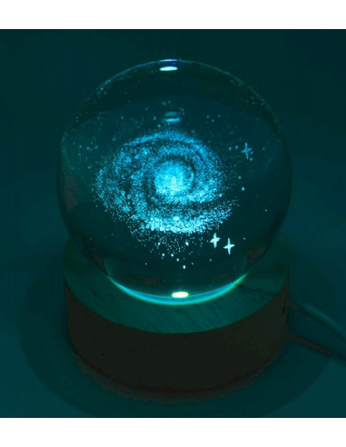 VEILLEUSE USB GALAXIE MULTI 9CM