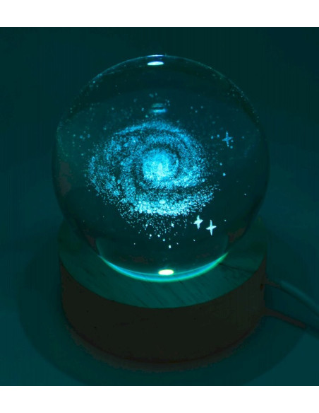 VEILLEUSE USB GALAXIE MULTI 9CM