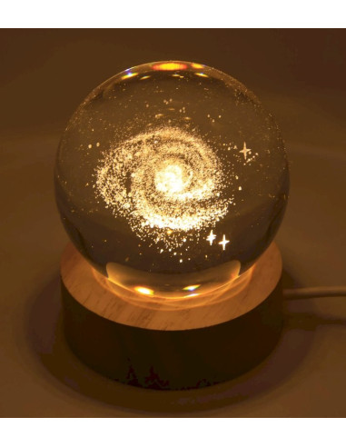 VEILLEUSE USB GALAXIE 9CM