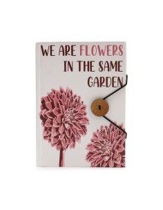 CARNET NOTE FLOWERS SAME GARDEN