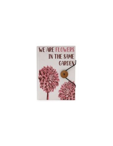 CARNET NOTE FLOWERS SAME GARDEN