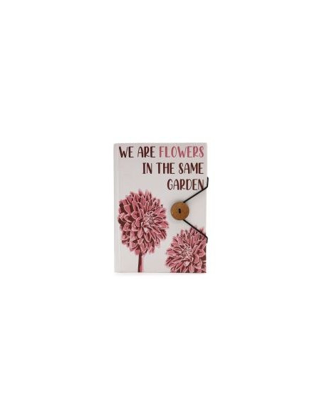 CARNET NOTE FLOWERS SAME GARDEN