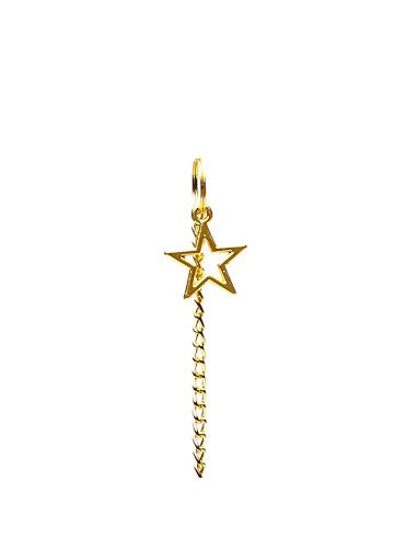 PENDULE ETOILE COULEUR OR