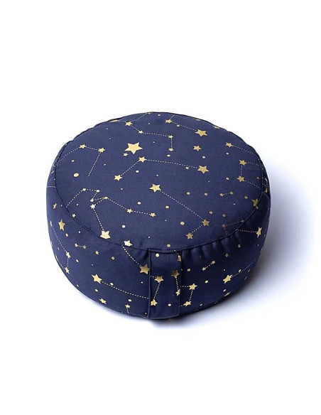 COUSSIN MEDITATION CIEL ETOILE COTTON BIO 33X13