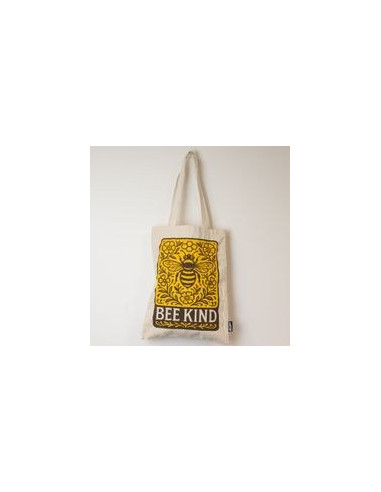 SAC CABAS TONI ICONIC - SOIS BIENVEILLANT (42X30 CM) - NATUREL