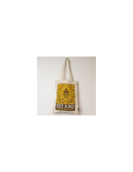 SAC CABAS TONI ICONIC - SOIS BIENVEILLANT (42X30 CM) - NATUREL