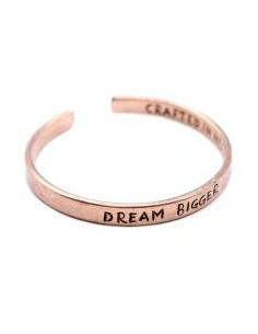 BRACELET CUIVRE MESSAGE NEPAL