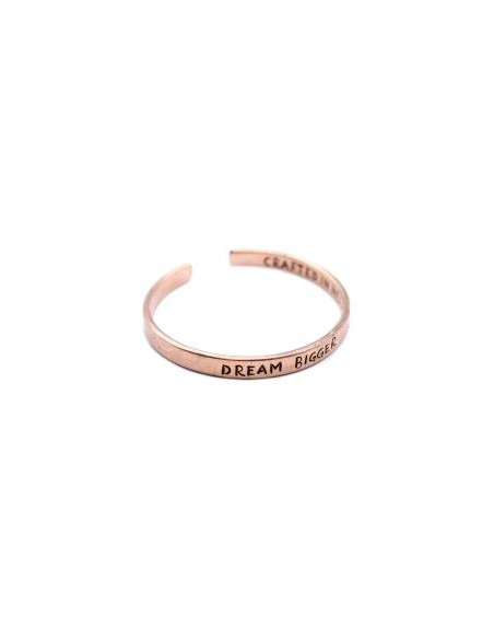 BRACELET CUIVRE MESSAGE NEPAL