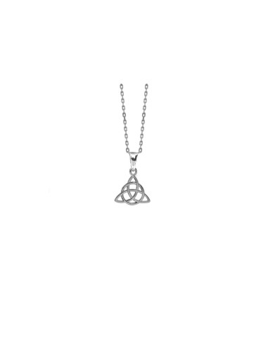 PENDENTIF NOEUD CELTE ARGENT RHODIÉ 925