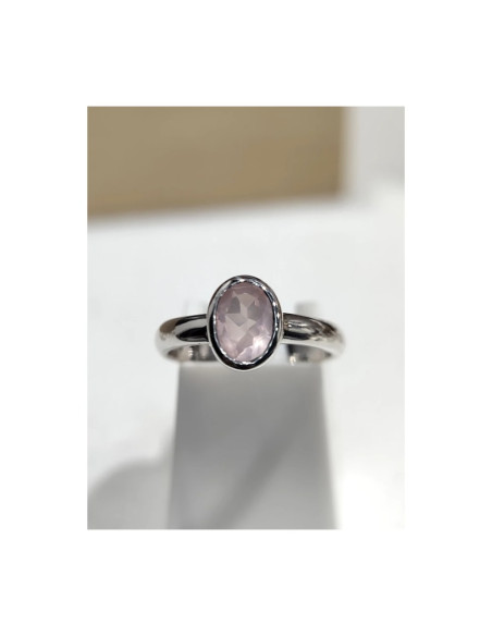 BAGUE QUARTZ ROSE 0925 T52