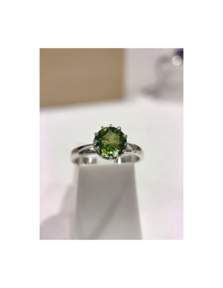 BAGUE PERIDOT 0925 T54