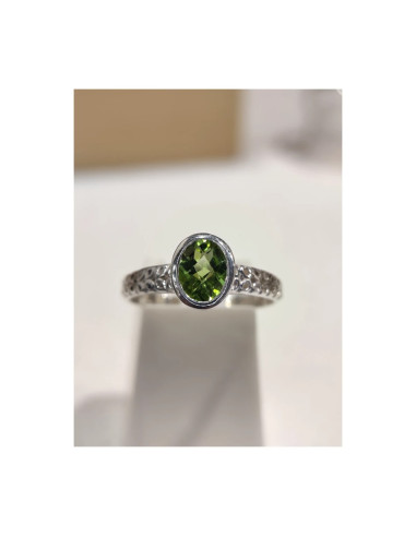BAGUE PERIDOT 0925 T58