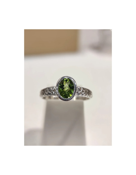BAGUE PERIDOT 0925 T58