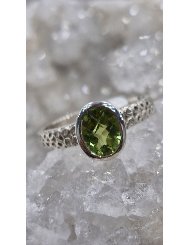 BAGUE PERIDOT 0925 T58