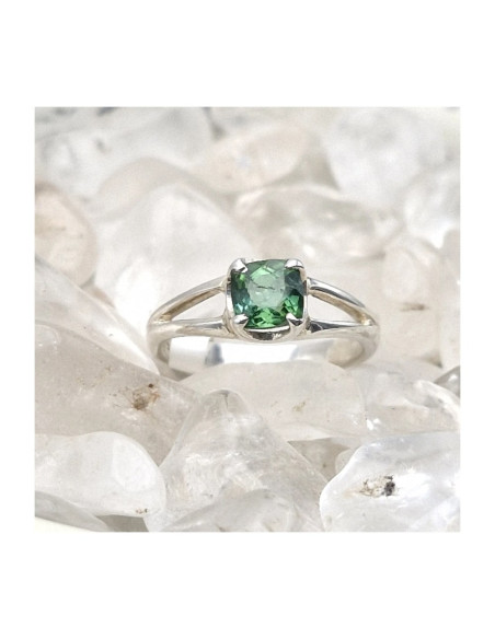 BAGUE TOURMALINE VERTE 0925 T51