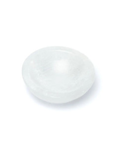 BOL ROND EN SÉLÉNITE SATINÉ -- ±15X5CM