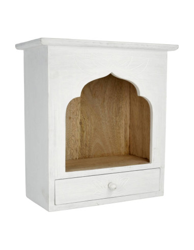AUTEL BOIS DE MANGUIER WHITEWASH -- 30X27,5 CM