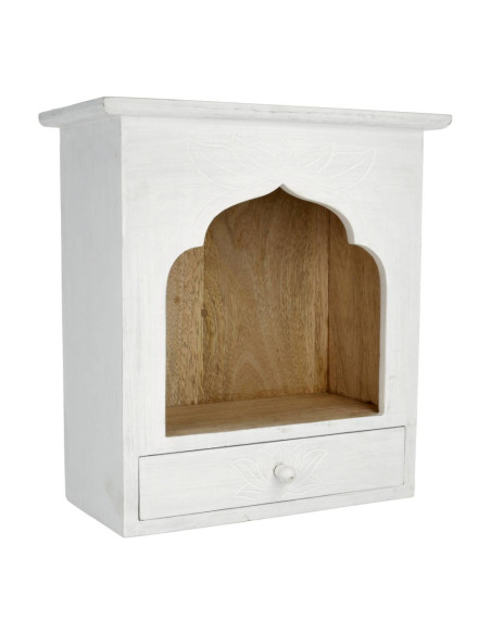 AUTEL BOIS DE MANGUIER WHITEWASH -- 30X27,5 CM