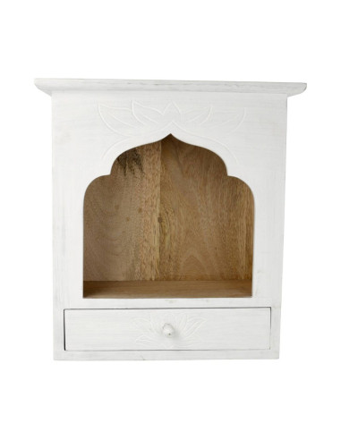 AUTEL BOIS DE MANGUIER WHITEWASH -- 30X27,5 CM