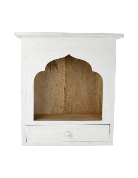 AUTEL BOIS DE MANGUIER WHITEWASH -- 30X27,5 CM