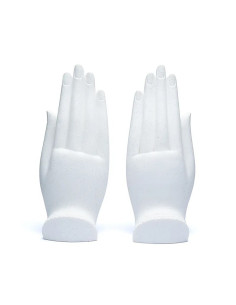 SET NAMASTE MUDRA BLANC 11X21CM 2