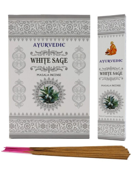 ENCENS AYURVEDIC SAUGE BLANCHE