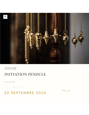 20 septembre - 14h00 : ATELIER PENDULE
