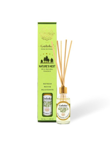 DIFFUSEUR À ROSEAU GOLOKA NATURE'S NEST DE 50 ML