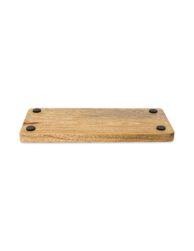 PORTE-CARTES LOTUS AMÉTHYSTE BOIS DE MANGUIER